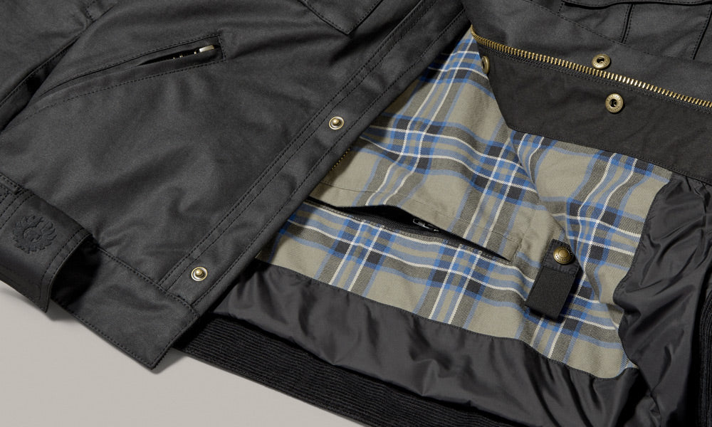 BELSTAFF BROOKLANDS MOTORCYCLE JACKET - DETAIL 5