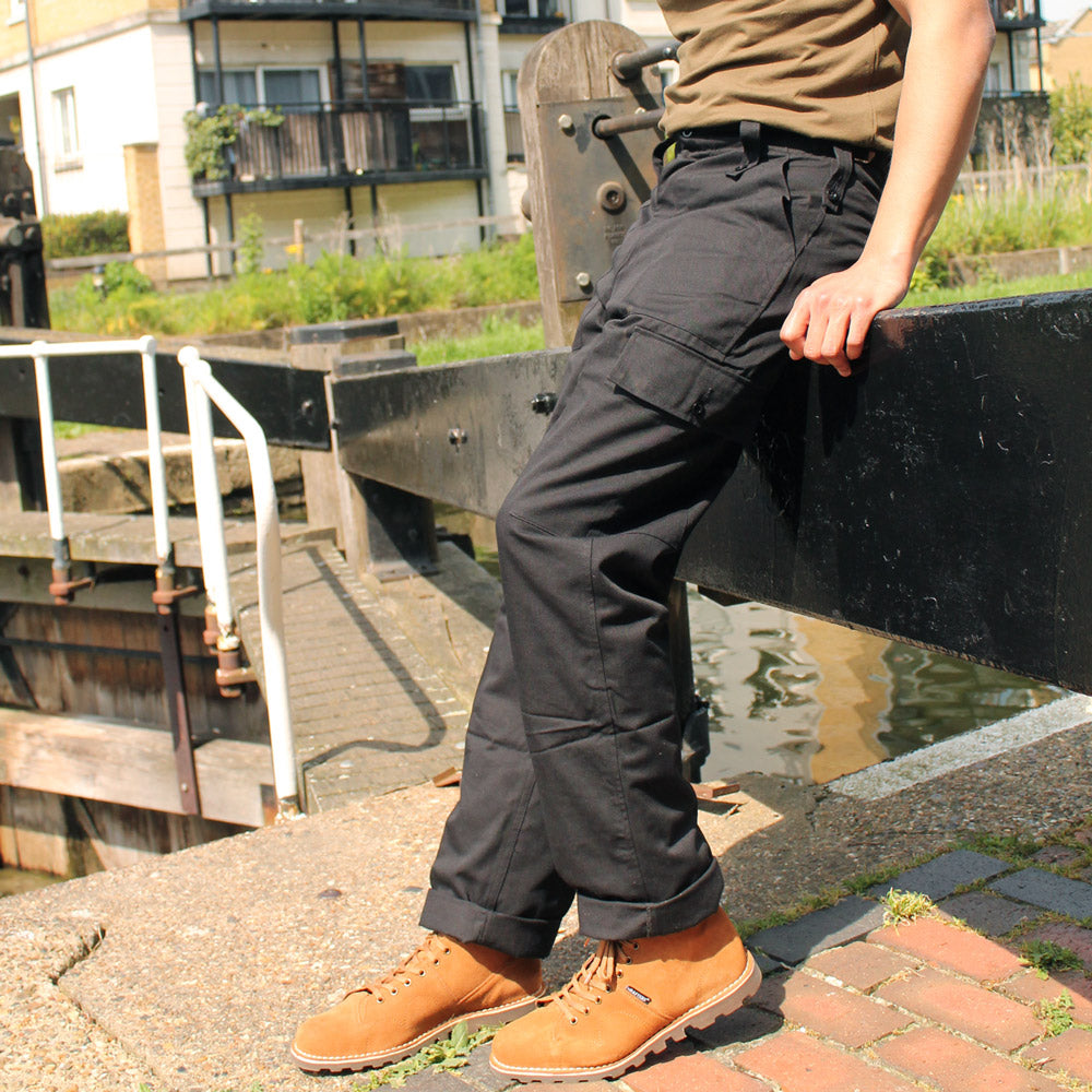 ARMY LIGHTWEIGHT TROUSERS - BLACK