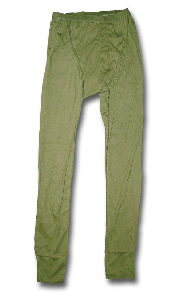 COLD WEATHER GREEN LONG JOHNS