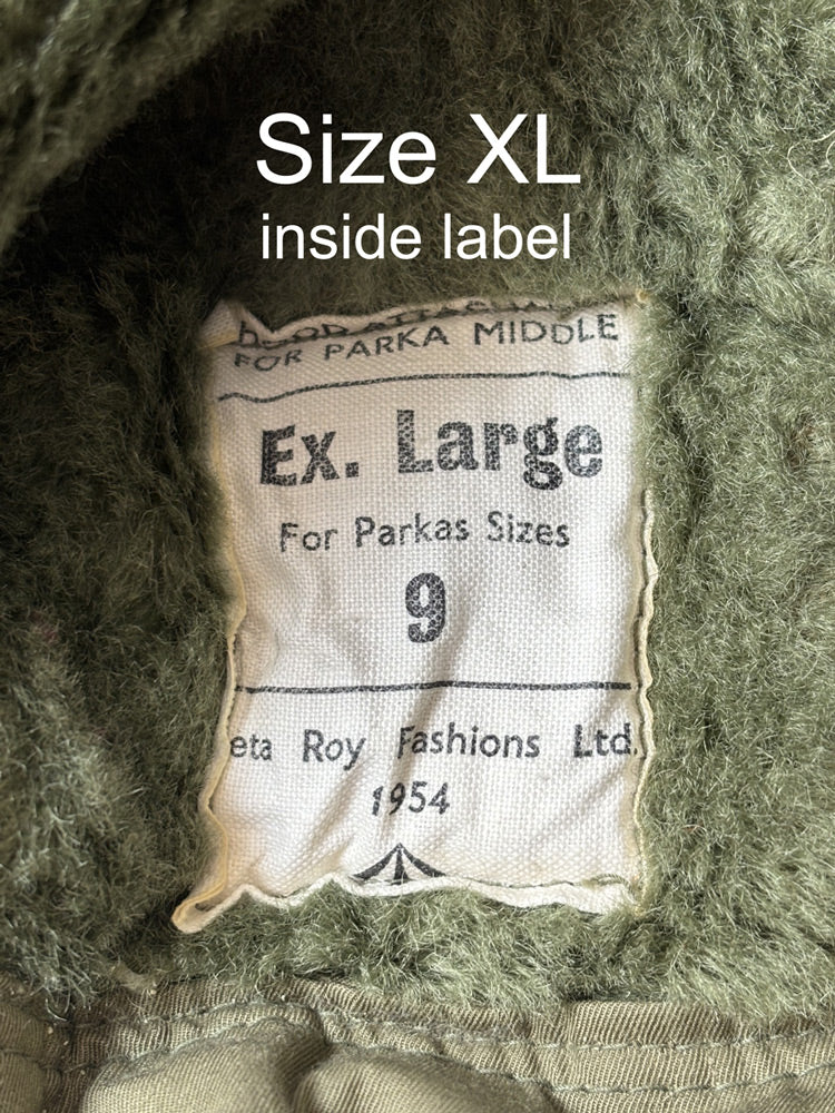 BRITISH ARMY PARKA HOOD
