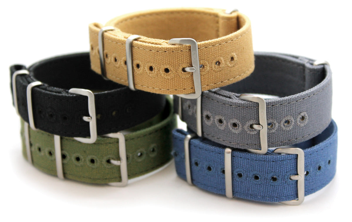 CWC VINTAGE CANVAS WATCH STRAPS