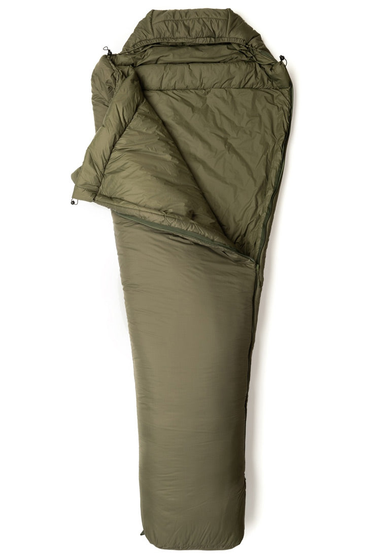 SNUGPAK SOFTIE 10 HARRIER SLEEPING BAG - OLIVE GREEN