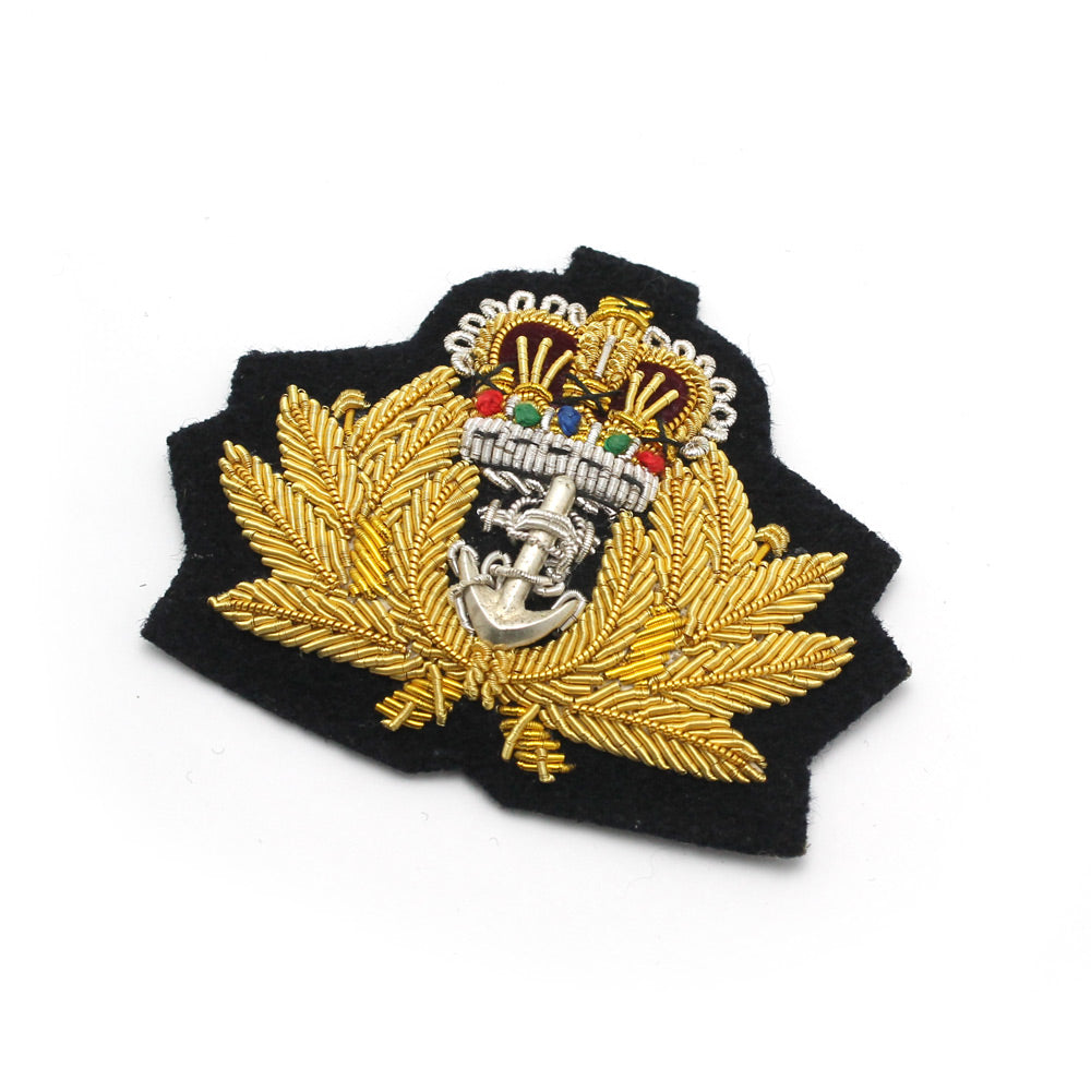 NAVAL OFFICERS BERET BADGE