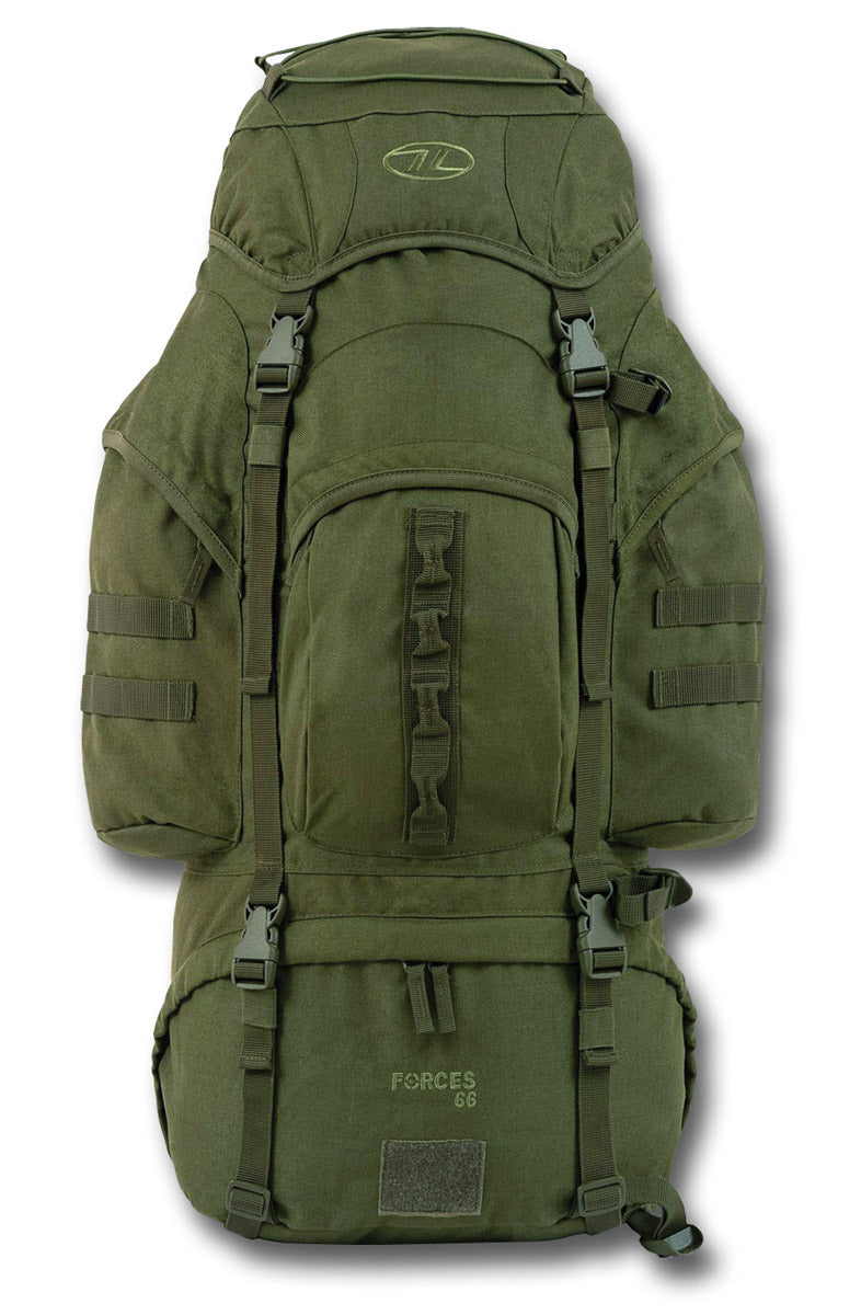 HIGHLANDER FORCES STYLE RUCKSACK - GREEN 66L