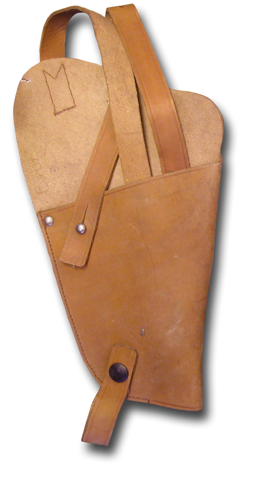 BRITISH MILITARY TAN LEATHER HOLSTER