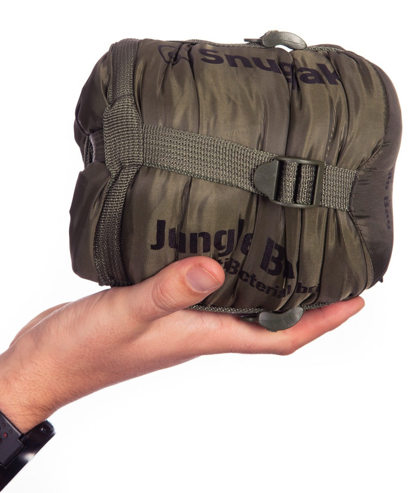 SNUGPAK JUNGLE BAG SLEEPING BAG - PACKED