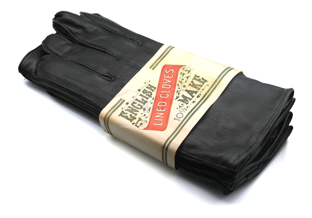 LEATHER OFFICER DUTY GLOVES, MADE IN ENGLAND