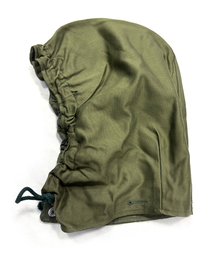 PLAIN GREEN ATTACHABLE HOOD FOR COMBAT SMOCK