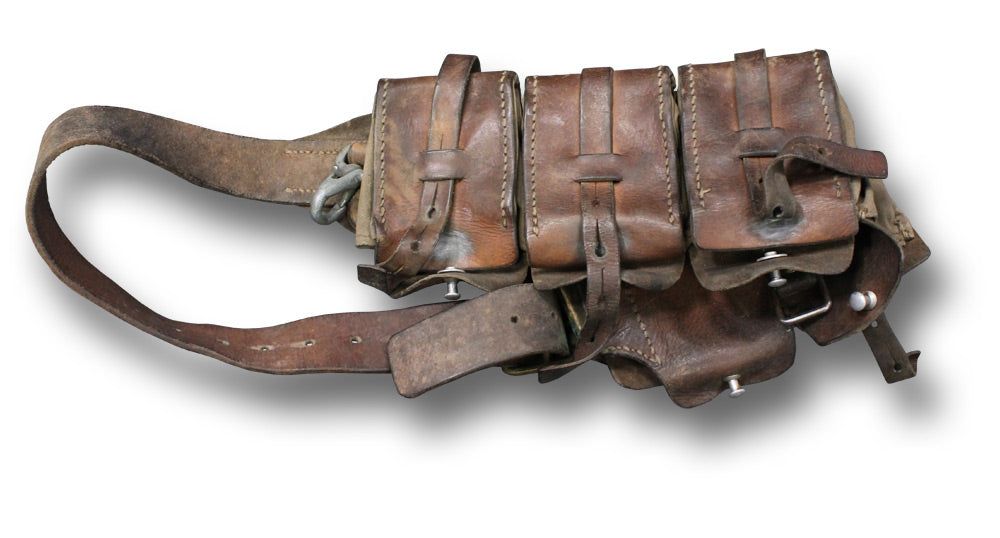 CIRCA 1940 5-POUCH BANDOLIER