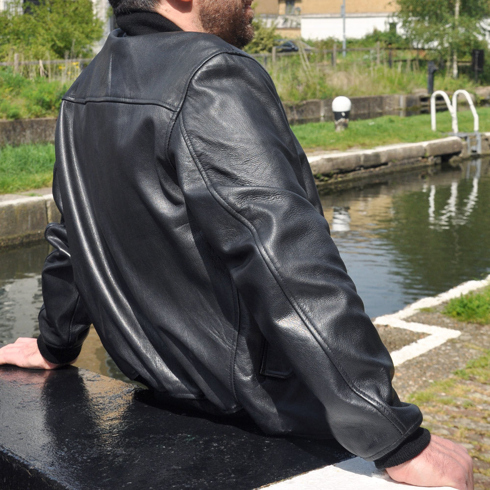 SIL-MA1 LEATHER FLYING JACKET
