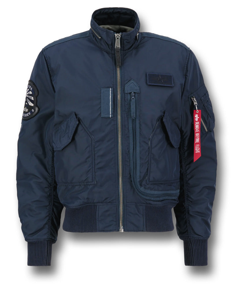 ALPHA ENGINE JACKET - REP BLUE