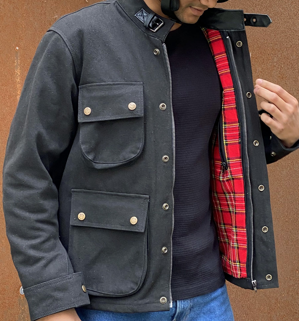 GTH CANVAS TT JACKET - BLACK