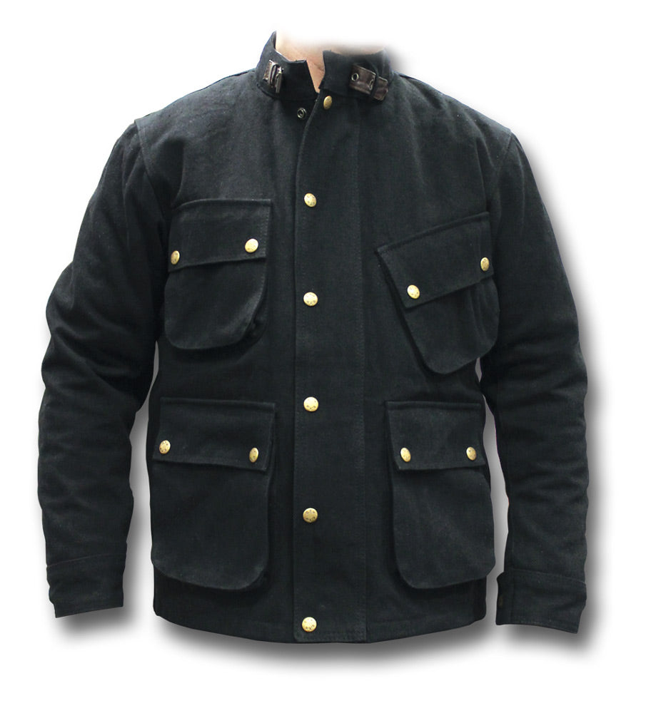 GTH CANVAS TT JACKET - BLACK