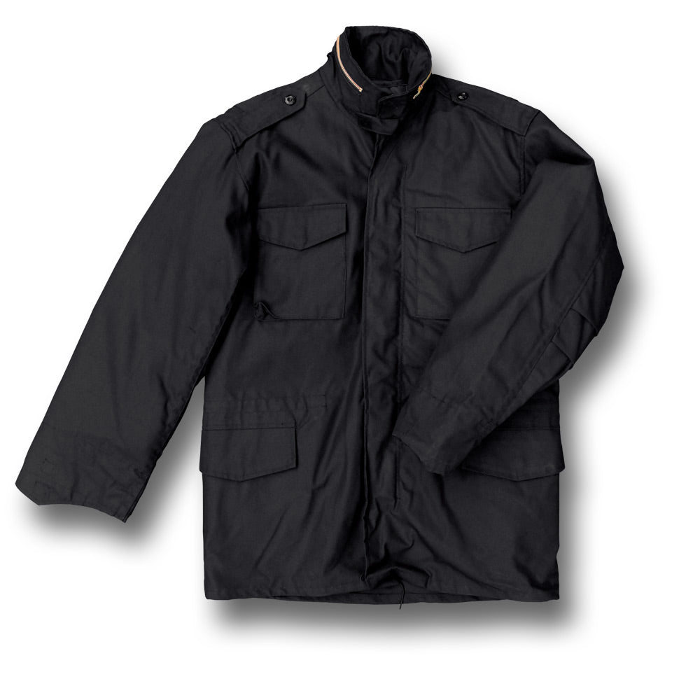 M65 STYLE JACKET WITH LINER - BLACK