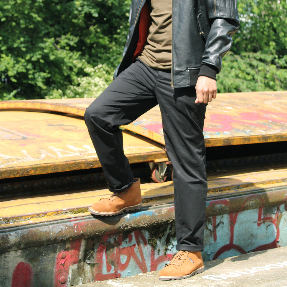 CWCW CHINO TROUSERS - BLACK