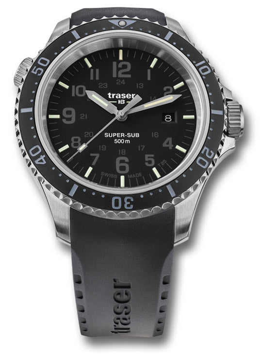 TRASER P67 SUPERSUB WATCH - BLACK