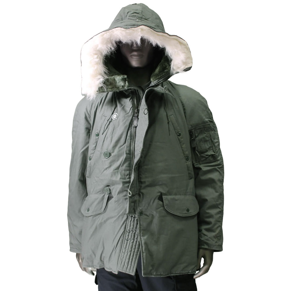 GENUINE USAF N3B CANVAS PARKA