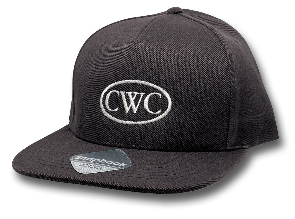 CWC SNAPBACK BASEBALL CAP - BLACK