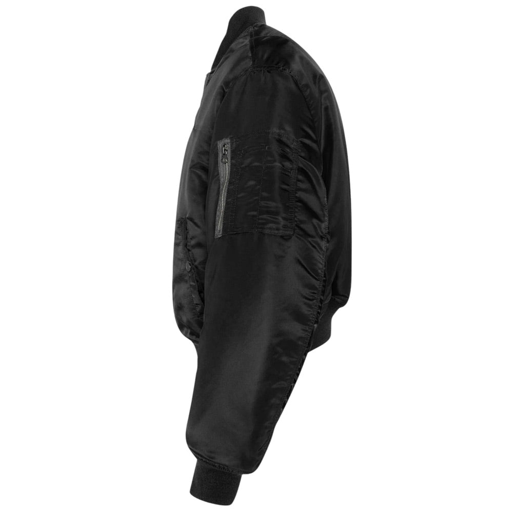 SCHOTT AIR FORCE 90S-FIT MA1 JACKET - BLACK