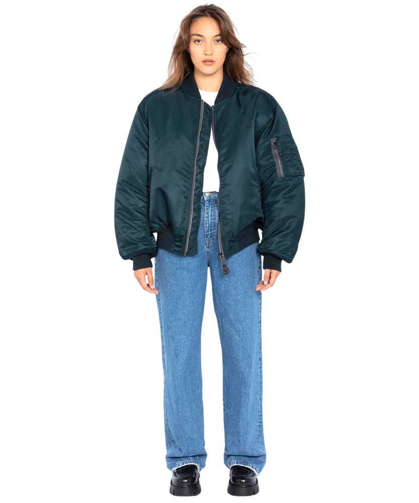SCHOTT AIR FORCE 90S-FIT MA1 JACKET - NAVY