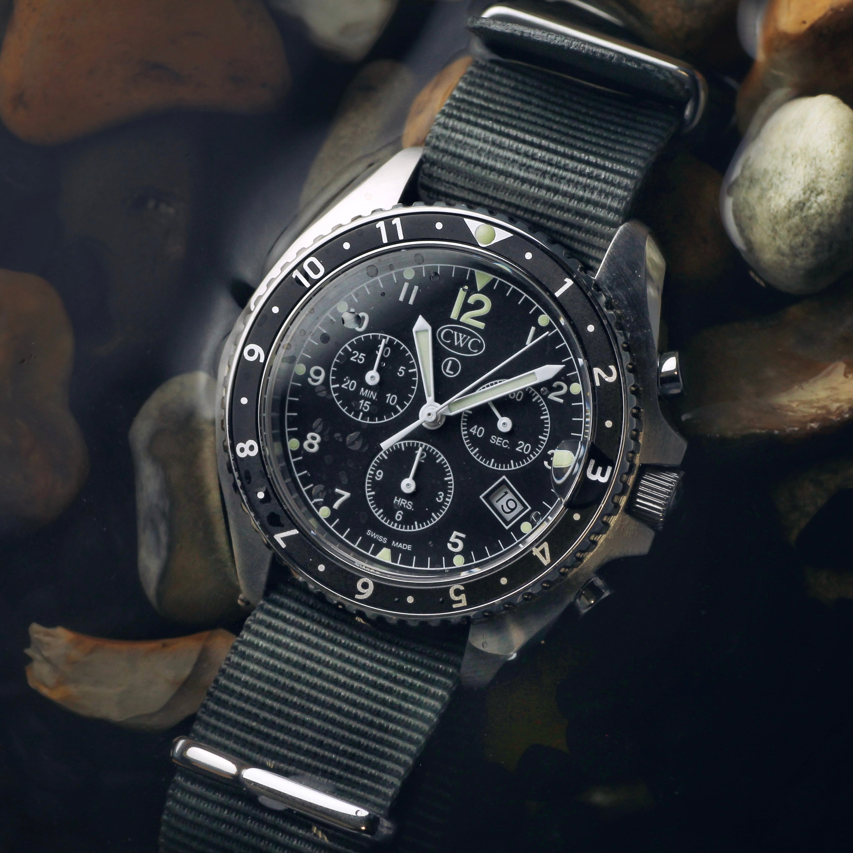 CABOT SEA FALCON CHRONO DIVER WATCH