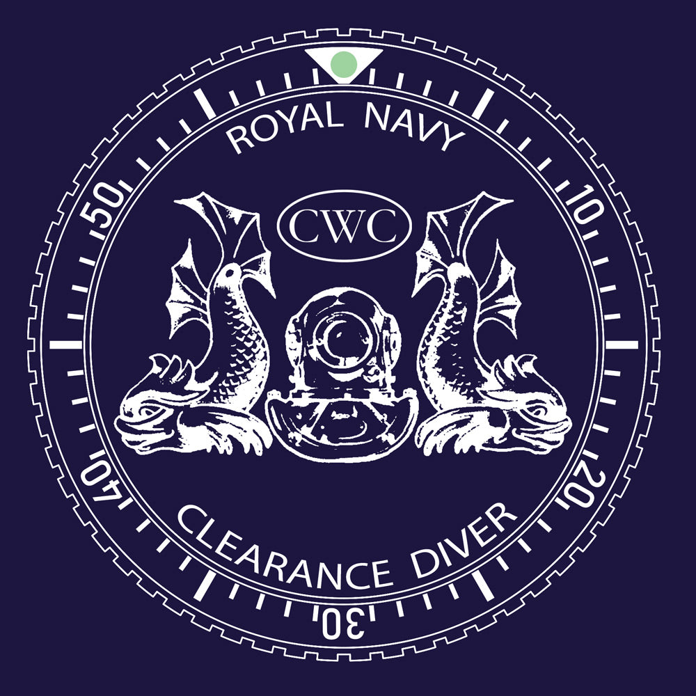 CWC CLEARANCE DIVER T-SHIRT - LOGO