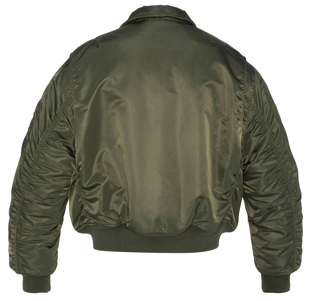 SCHOTT CWU 90S FIT JACKET 21090RS - GREEN