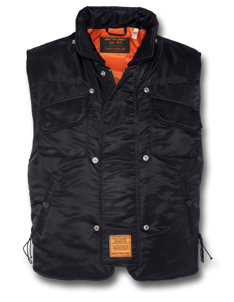 SCHOTT 3-IN-1 COMBO JACKET FLYER90RS - BLACK, VEST LAYER