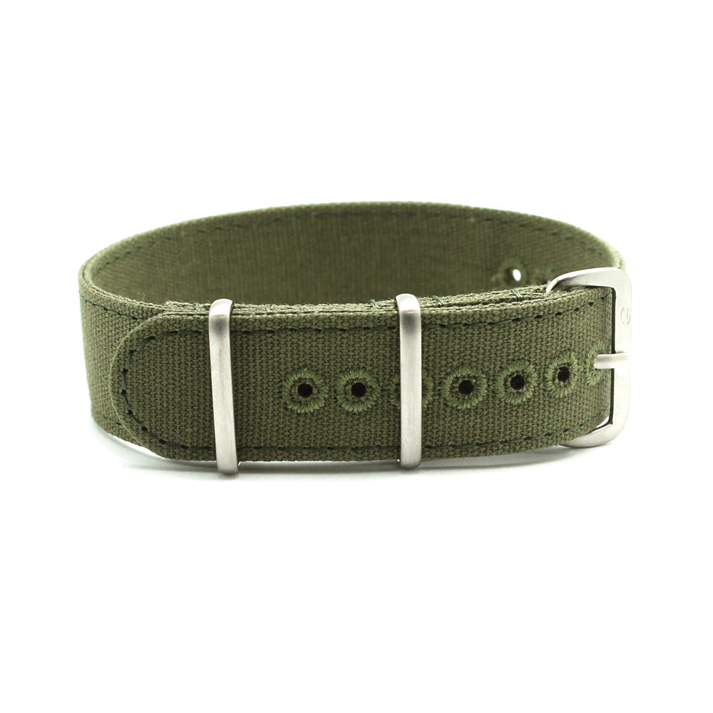 CWC CANVAS SINGLE PASS STRAP - FIELD GREEN