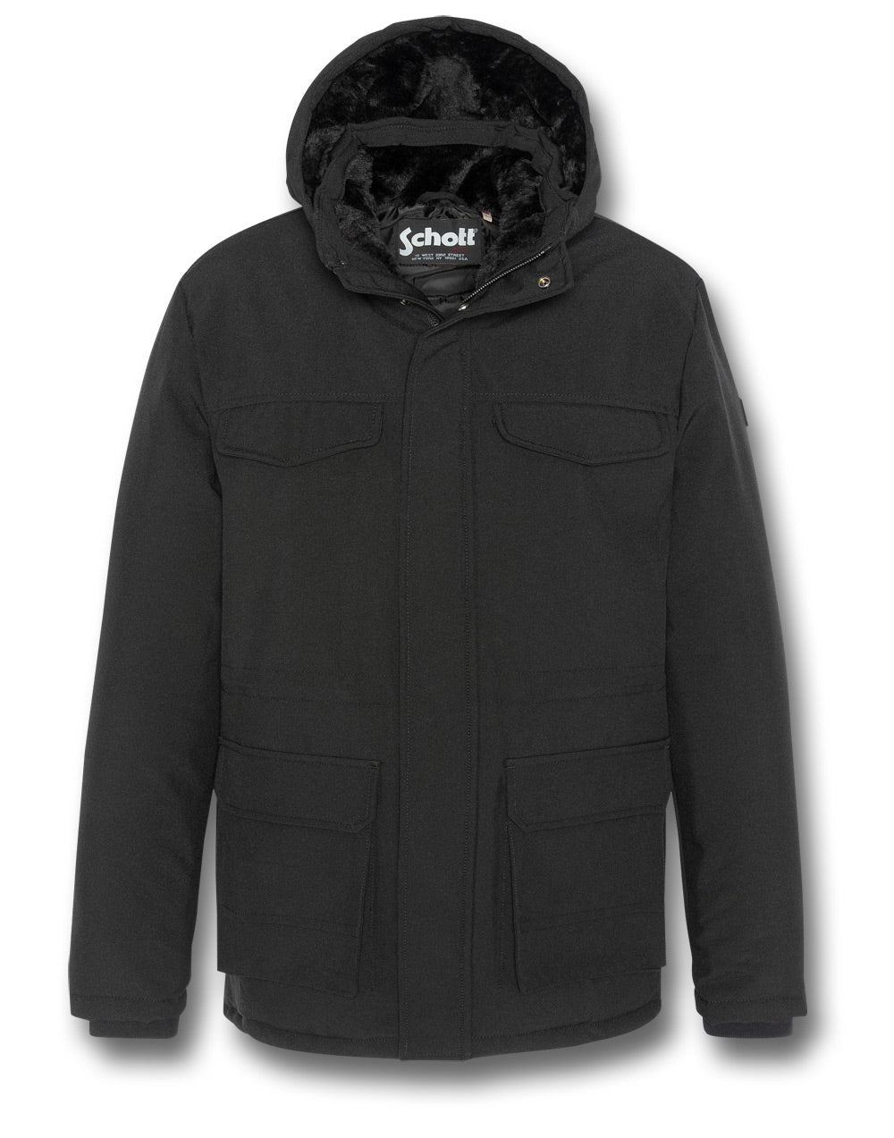 SCHOTT BRAD23 HOODED PARKA - Main Image