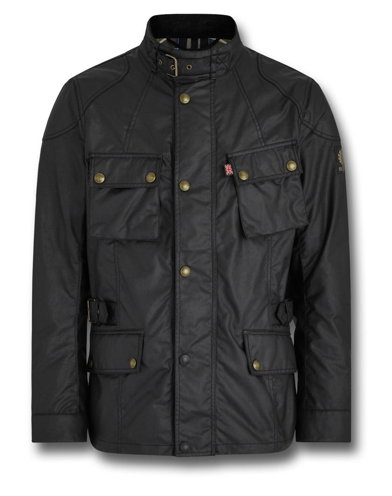 BELSTAFF CROSBY MOTORCYCLE JACKET - BLACK