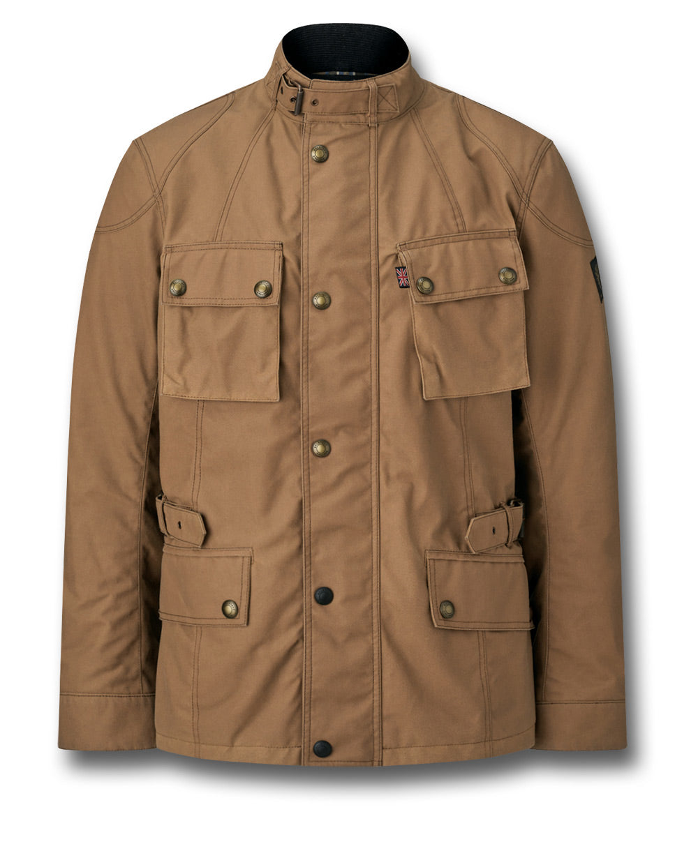 BELSTAFF CROSBY MOTORCYCLE JACKET - SAND