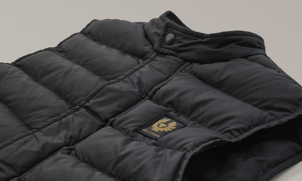 BELSTAFF CLIMATE VEST - BLACK