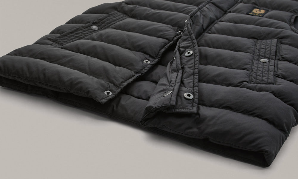 BELSTAFF CLIMATE VEST - BLACK