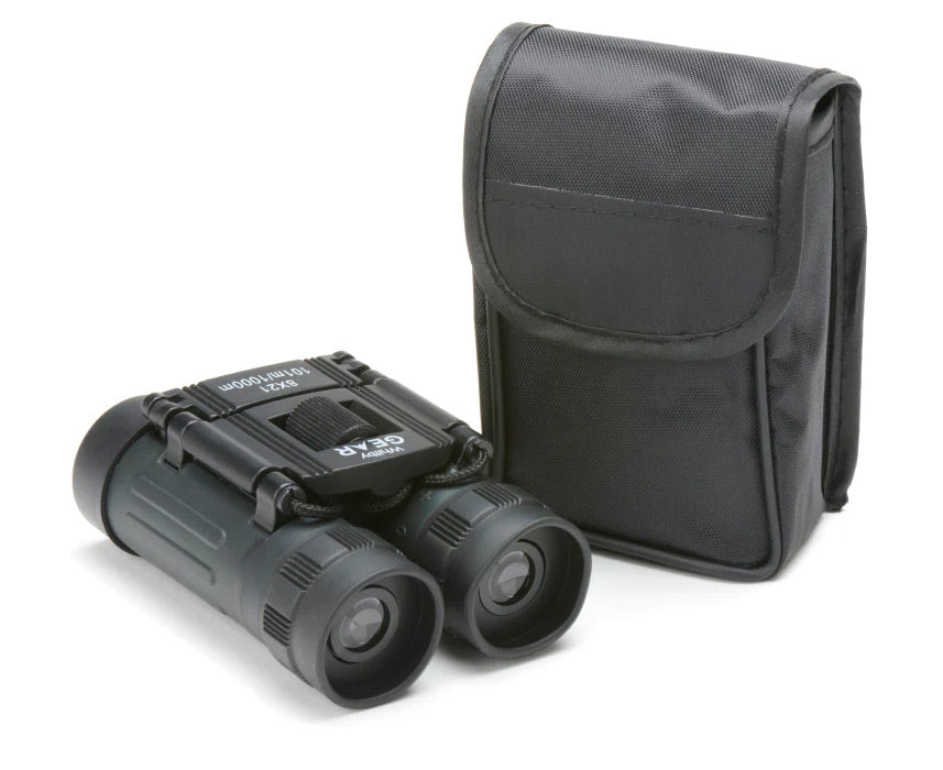 WHITBY GEAR COMPACT BINOCULARS 8x21 - WITH CASE