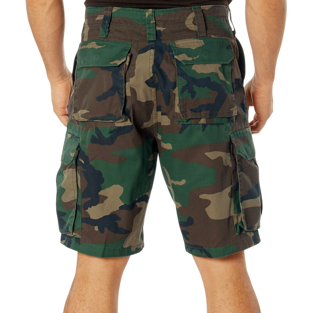 ROTHCO VINTAGE PARATROOPER CARGO SHORTS - WOODLAND