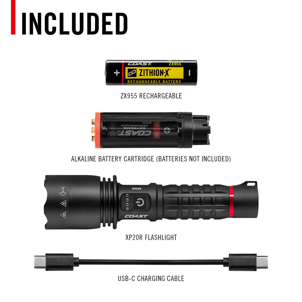COAST XP20R TORCH - INFO 9