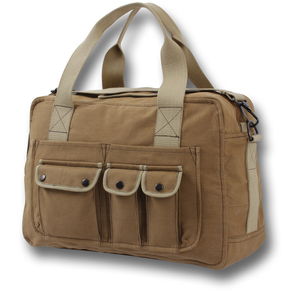 ROTHCO SPECIALIST CARRY-ALL SHOULDER BAG - TWO-TONE BROWN