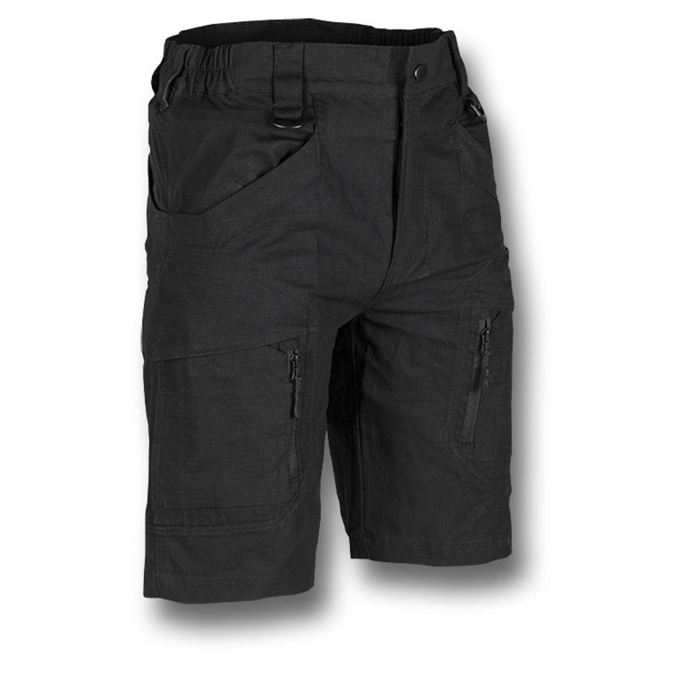 MIL-TEC ASSAULT SHORTS RIPSTOP COTTON - BLACK