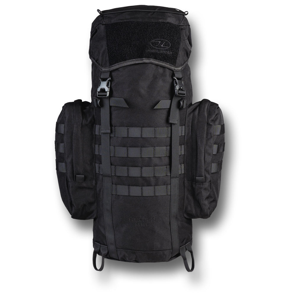 HIGHLANDER FORCES ELITE RUCKSACK - BLACK 44 LITRE