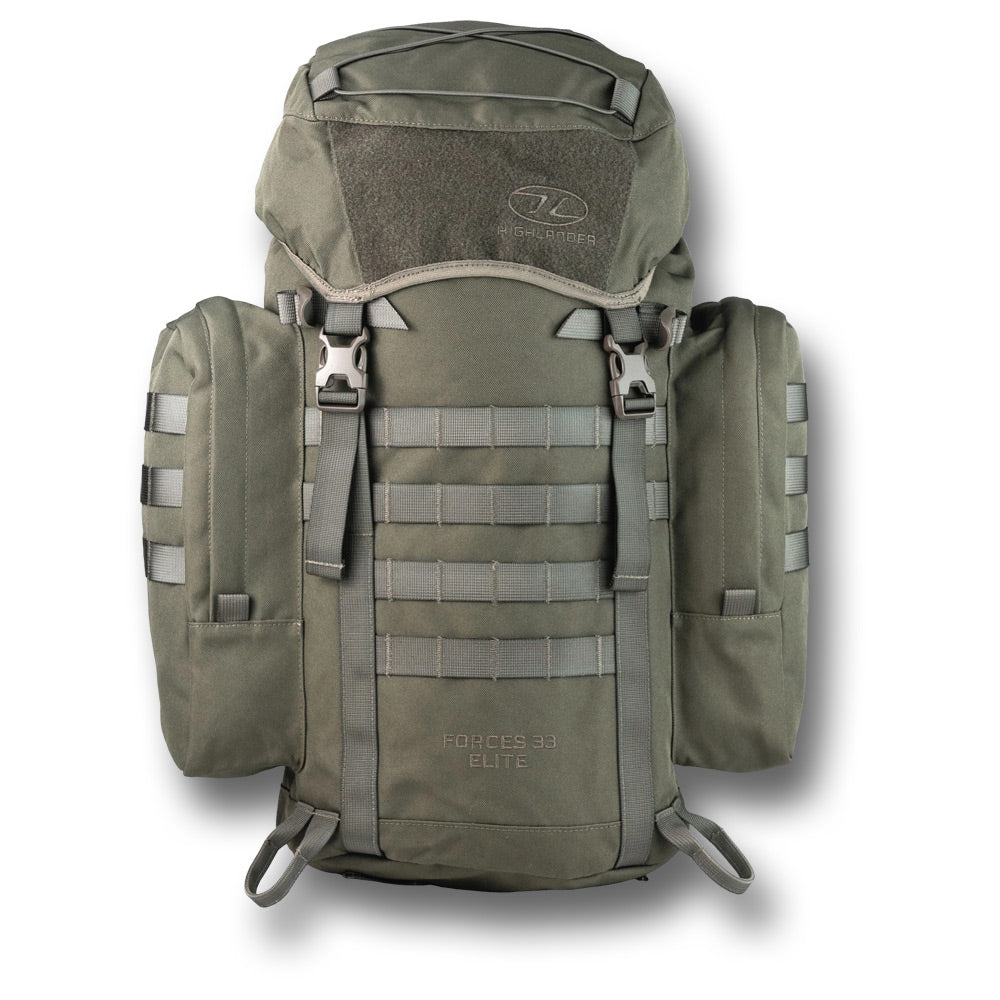 HIGHLANDER FORCES ELITE RUCKSACK - GREEN 33 LITRE