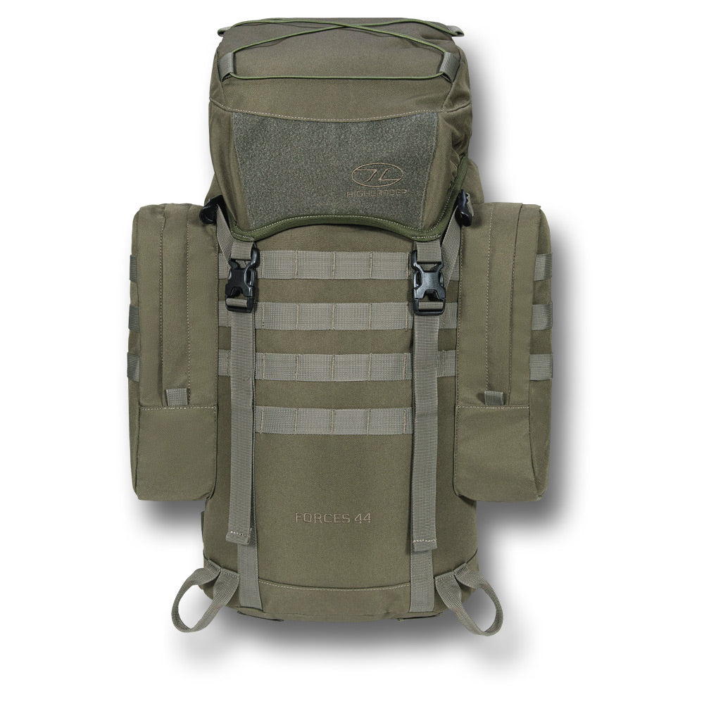 HIGHLANDER FORCES ELITE RUCKSACK - GREEN 44 LITRE