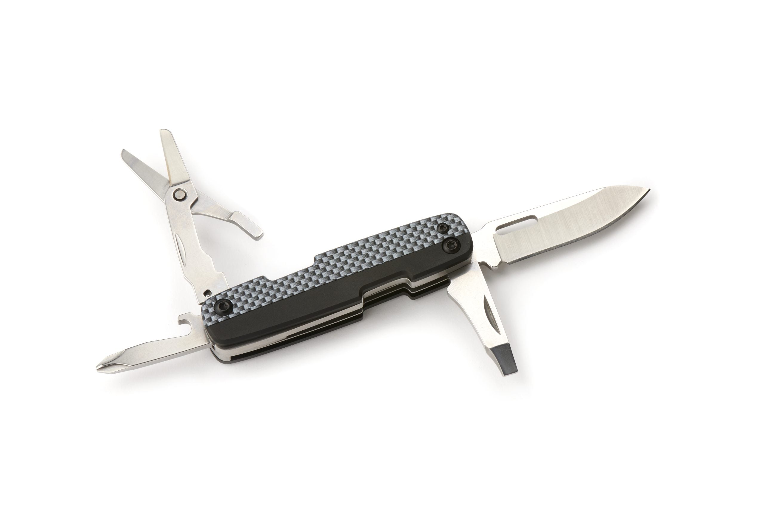 WHITBY KENT+ EDC POCKET KNIFE - CARBON FIBRE AND BLACK