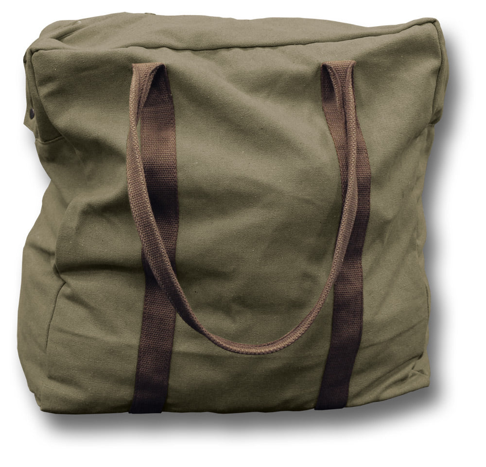 CANVAS AVIATOR FLIGHT BAG - OLIVE DRAB