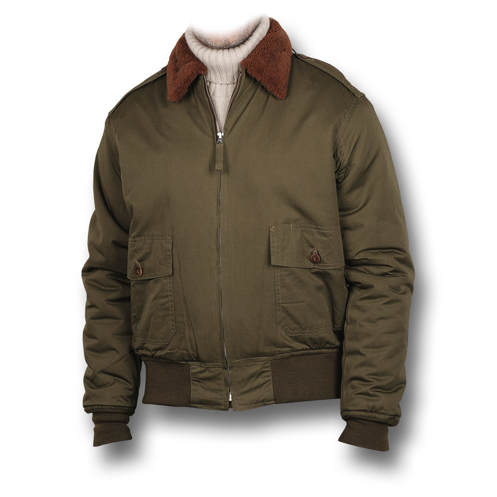PIKE BROTHERS 1943 B10 FLIGHT JACKET - OLIVE DRAB