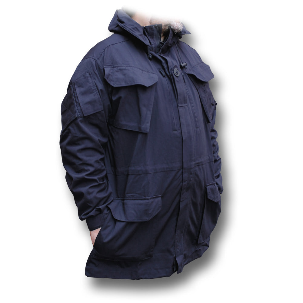 PCS ROYAL NAVY ISSUE WINDPROOF SMOCK WITH WIRED HOOD