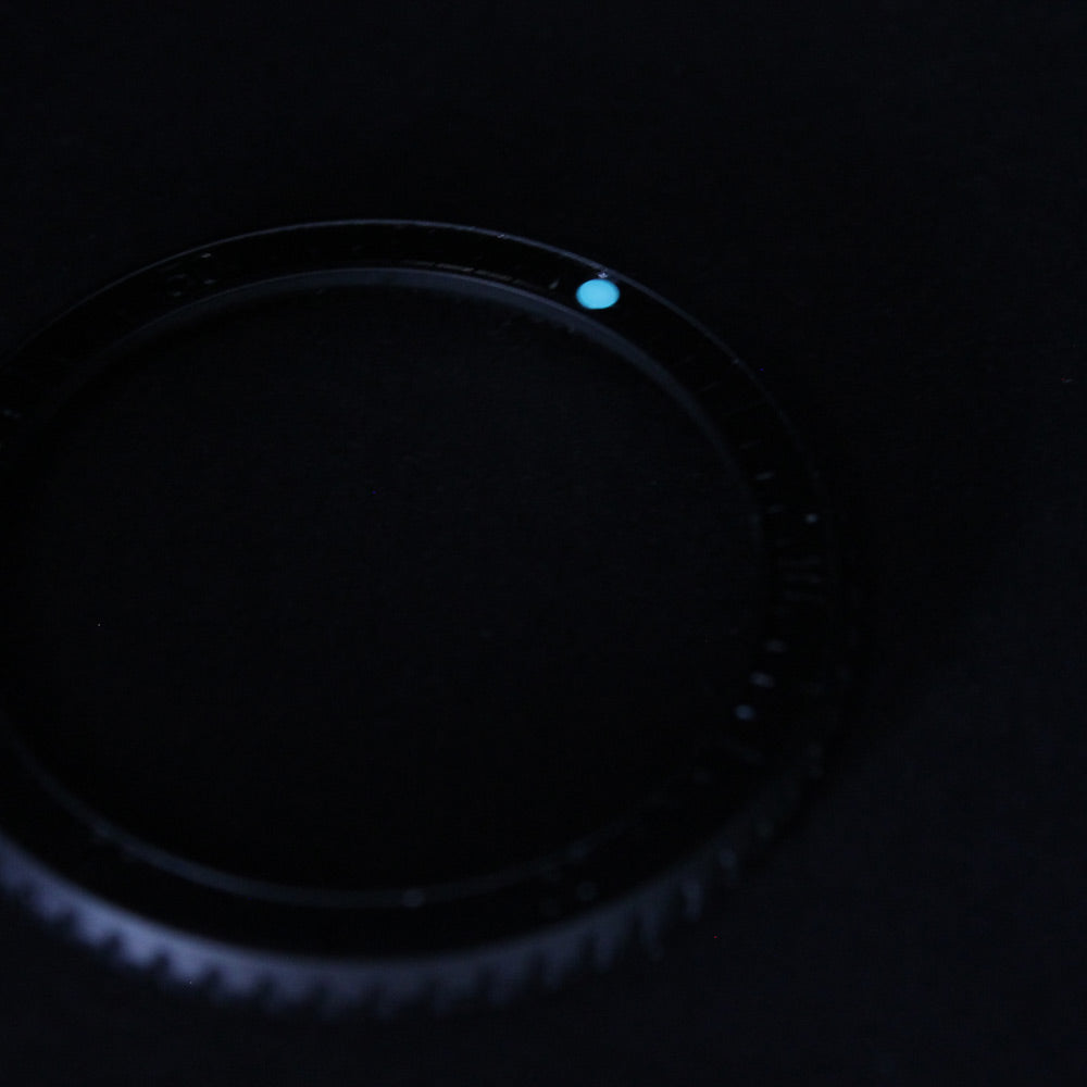 BLACK-OUT BEZEL WITH LUMINOUS PIP