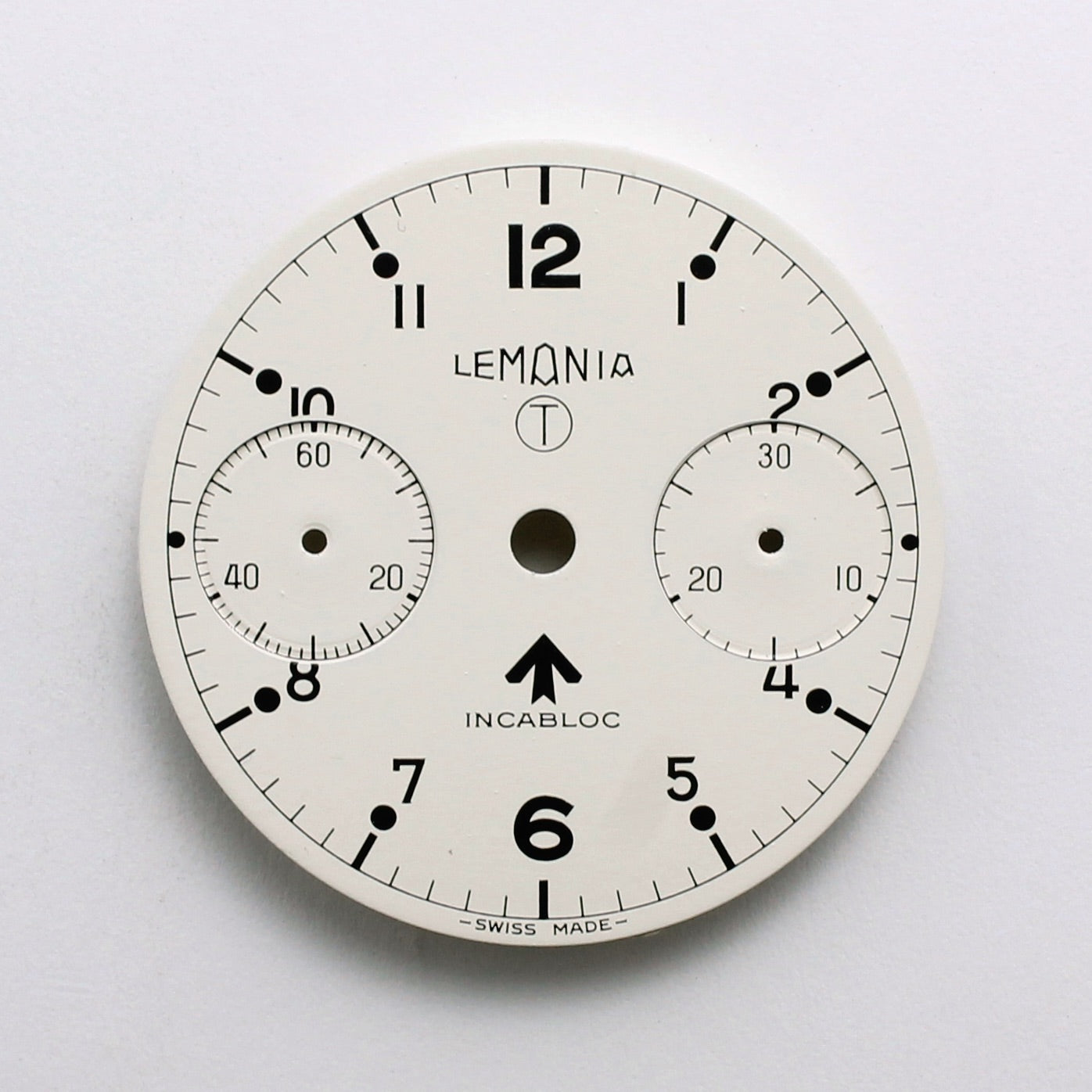 LEMANIA WATCH DIAL WHITE