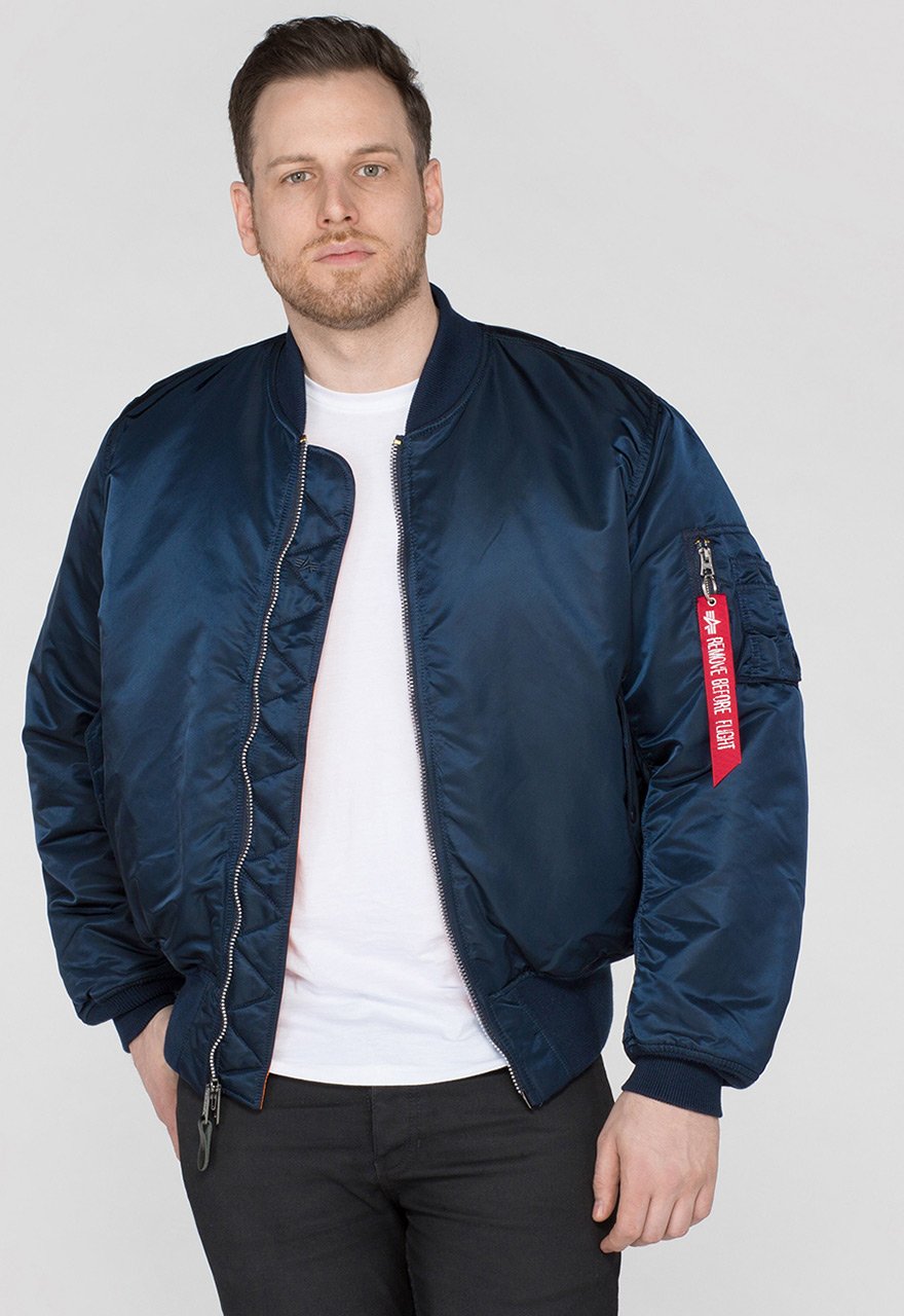 ALPHA MA1 FLYING JACKET - BLUE