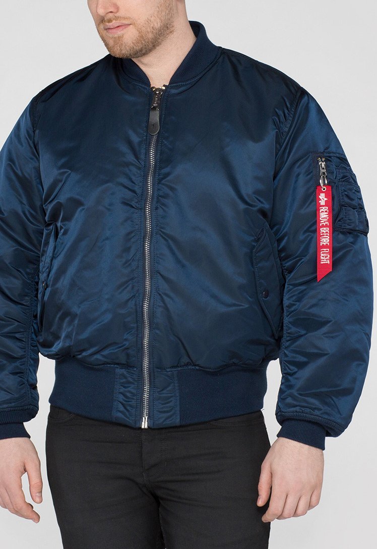 ALPHA MA1 FLYING JACKET - BLUE